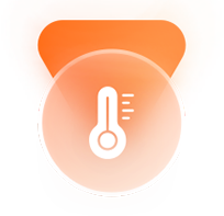 High temperature control accuracy.