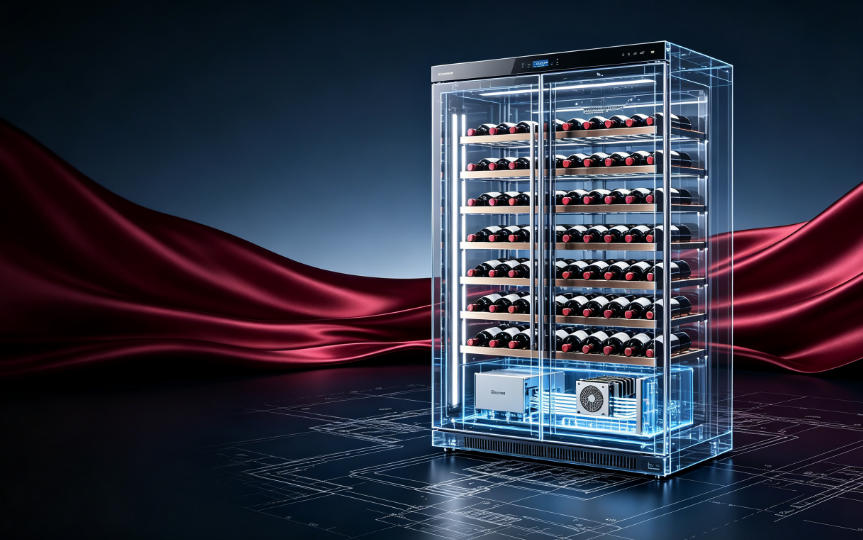 Application of Thermoelectric Cooling Modules – Huajing Temperature Control Solution for Wine Cabinets