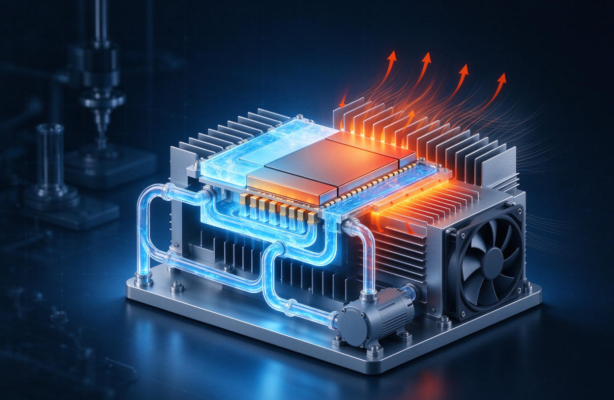 New Thermoelectric Cooling Solution: Liquid Circulation Cooling + Air Heat Dissipation | Choose Huajing Temperature Control